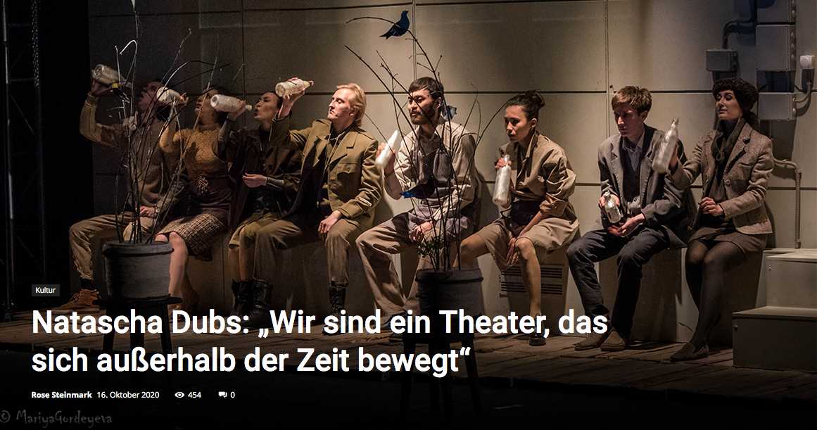 Natascha Dubs: „Wir sind ein Theater, das sich außerhalb der Zeit bewegt“ Natascha Dubs: „Wir sind ein Theater, das sich außerhalb der Zeit bewegt“